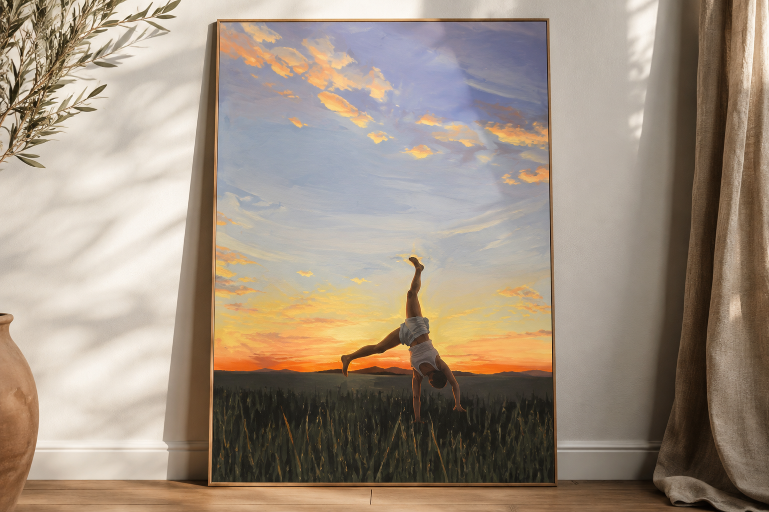 Chasing the Last Light — New Original Painting – Pre Order